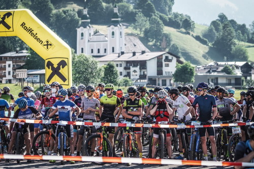 25. KitzAlpBike-Marathon - noch schnell Energie aufnehmen