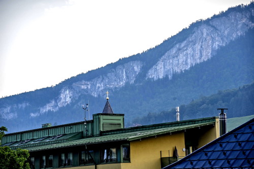 Salzkammergut Trophy in Bad Goisern - Ewige Wand von Bad Goisern aus