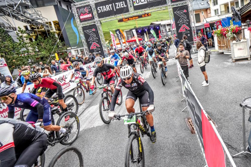 Ironbike Marathon Ischgl - der Start ist erfolgt