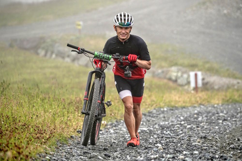 Ironbike Marathon Ischgl - Alex schiebt #KeineKraft