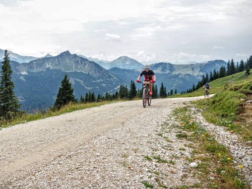 19. MTB Marathon Pfronten - Alex kurz vor dem letzten Gipfel