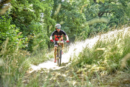 23. Franken Bike Marathon in Trieb - Alex hat keine Zeit, in die Kamera zu schauen