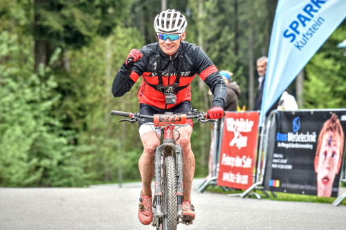 eldoRADo MTB Marathon in Angerberg - Alex kommt ins Ziel