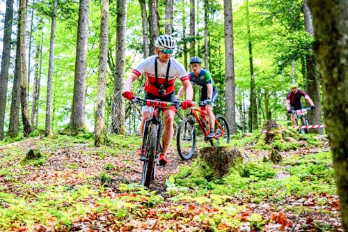 8. eldoRADo MTB Marathon in Angerberg - im ersten Trail