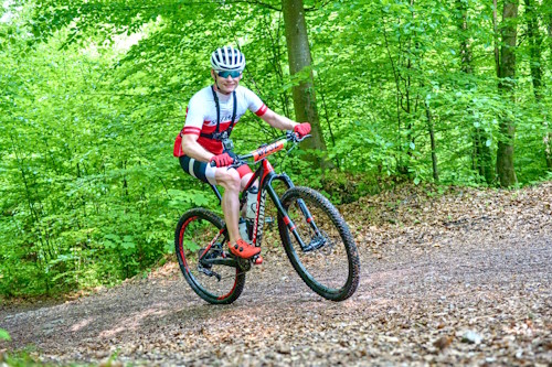 8. eldoRADo MTB Marathon in Angerberg - an der ersten Streckentrennung