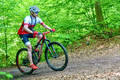 8. eldoRADo MTB Marathon in Angerberg - an der zweiten Streckentrennung