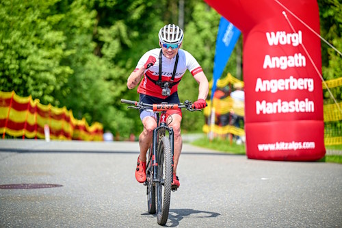 8. eldoRADo MTB Marathon in Angerberg - Zieldurchfahrt