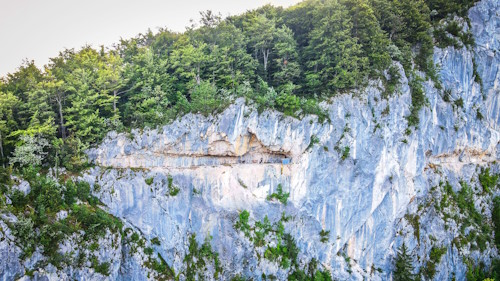 Salzkammergut Trophy in Bad Goisern - Impressionen: die Ewige Wand