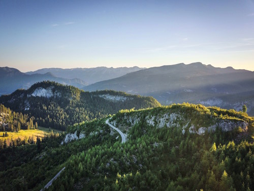 Salzkammergut Trophy in Bad Goisern - Impressionen: goldene Morgenstunde