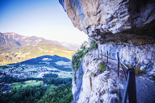 Salzkammergut Trophy in Bad Goisern - Impressionen: die Ewige Wand