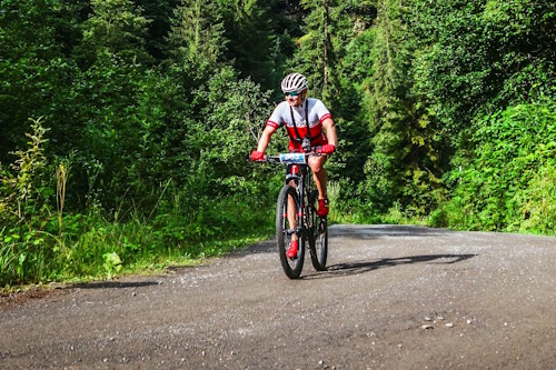 M3 Montafon MTB Marathon Schruns - bei Kilometer 7,8