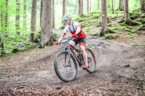 M3 Montafon MTB Marathon Schruns - im letzten Trail