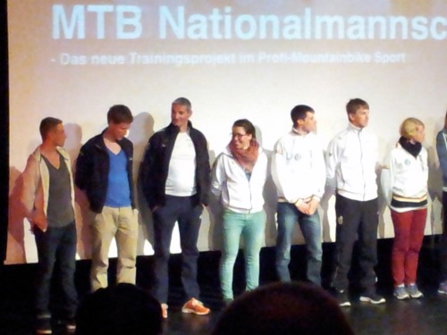 Die U23-MTB Nationalmannschaft